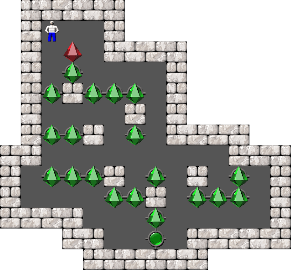 Sokoban Compact Catalysts 02 level 135